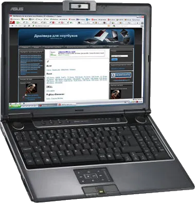 Чистка от пыли Asus M50
