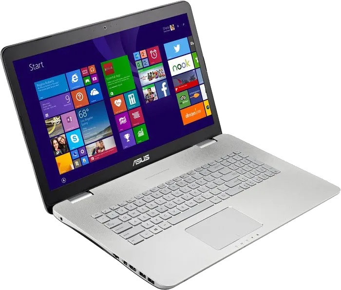 Чистка от пыли Asus N752VX