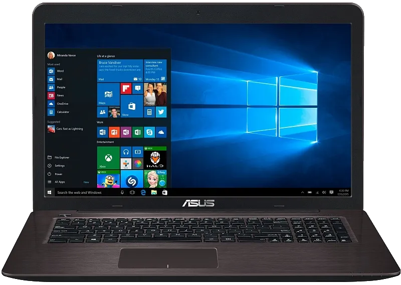 Чистка от пыли Asus X756UV