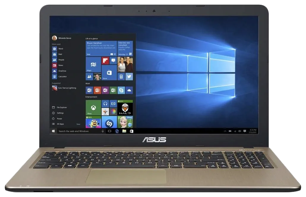 Чистка от пыли Asus F540BA