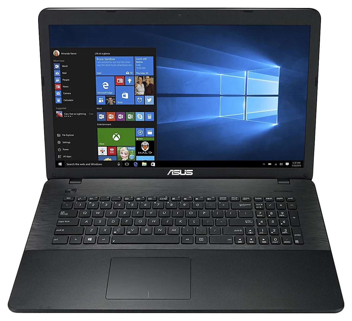 Чистка от пыли Asus R752NA