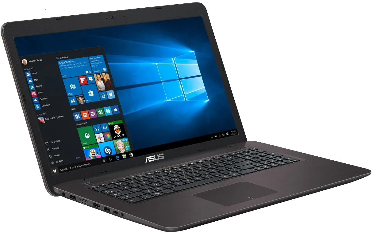 Чистка от пыли Asus K756UJ