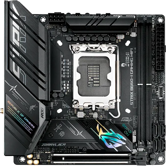 Ремонт материнской платы Asus ROG Strix B660-I Gaming WiFi