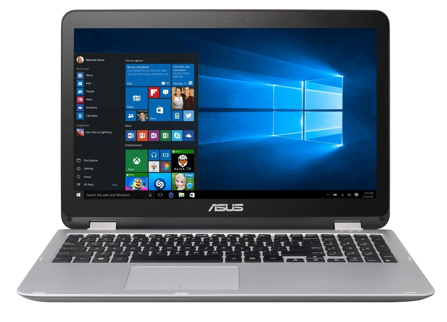 Чистка от пыли Asus Flip TP501UB