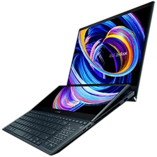 Чистка от пыли Asus Duo
