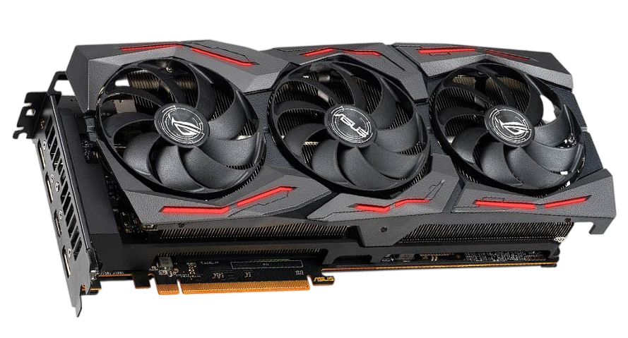 Техническое обслуживание видеокарты Asus ROG Strix RX 5700 XT